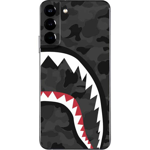 Shark Teeth Grey Street Camo Galaxy S22 Plus Skin