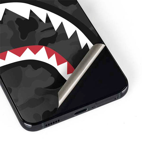 Shark Teeth Grey Street Camo Galaxy S22 Plus Skin