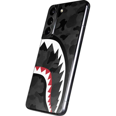 Shark Teeth Grey Street Camo Galaxy S22 Skin