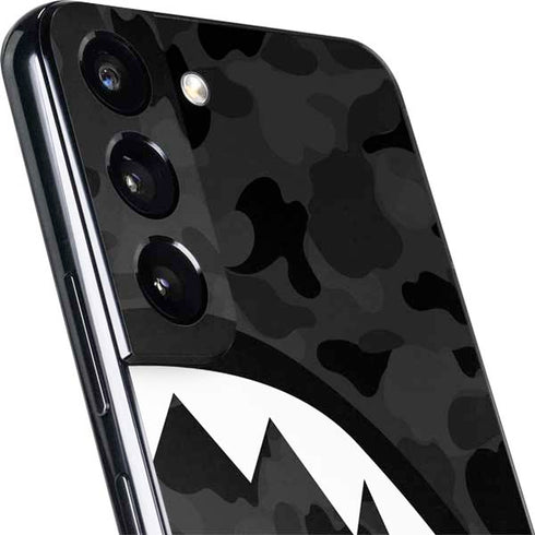 Shark Teeth Grey Street Camo Galaxy S22 Skin