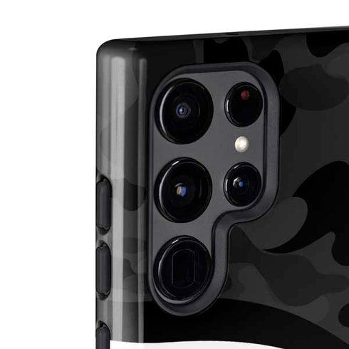 Shark Teeth Grey Street Camo Galaxy S22 Ultra Pro Case