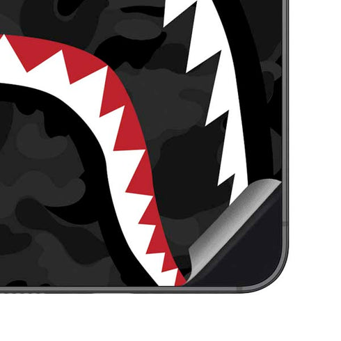 Shark Teeth Grey Street Camo Galaxy S23 FE Skin