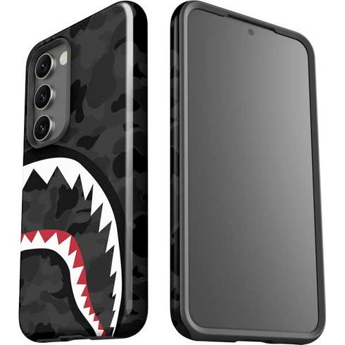 Shark Teeth Grey Street Camo Galaxy S23 Pro Case