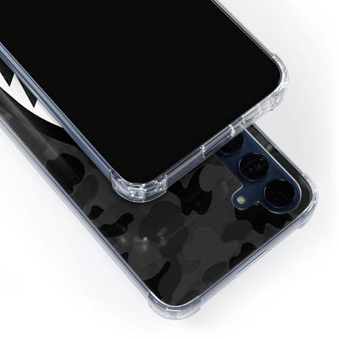 Shark Teeth Grey Street Camo Galaxy S24 Clear Case
