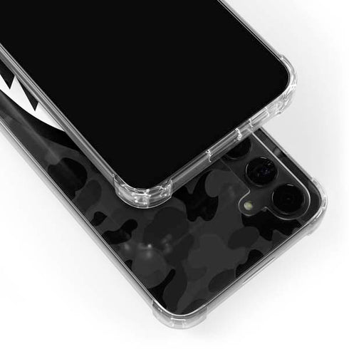 Shark Teeth Grey Street Camo Galaxy S24 Plus Clear Case