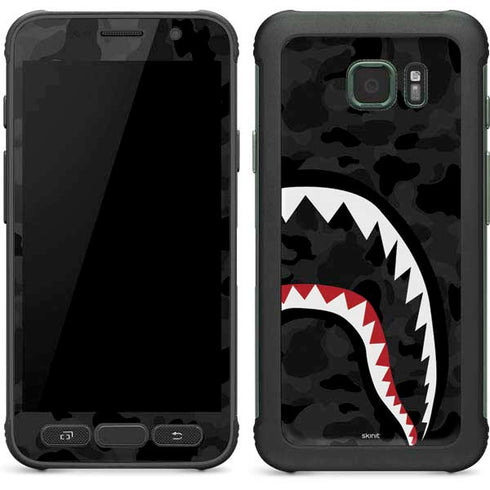Shark Teeth Grey Street Camo Galaxy S7 Active Skin