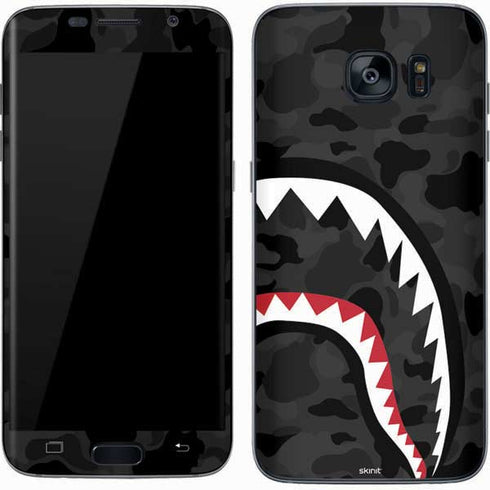 Shark Teeth Grey Street Camo Galaxy S7 Skin