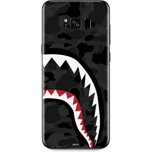 Shark Teeth Grey Street Camo Galaxy S8 Skin