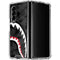 Shark Teeth Grey Street Camo Galaxy Z Fold4 5G Clear Case