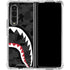 Shark Teeth Grey Street Camo Galaxy Z Fold4 5G Clear Case
