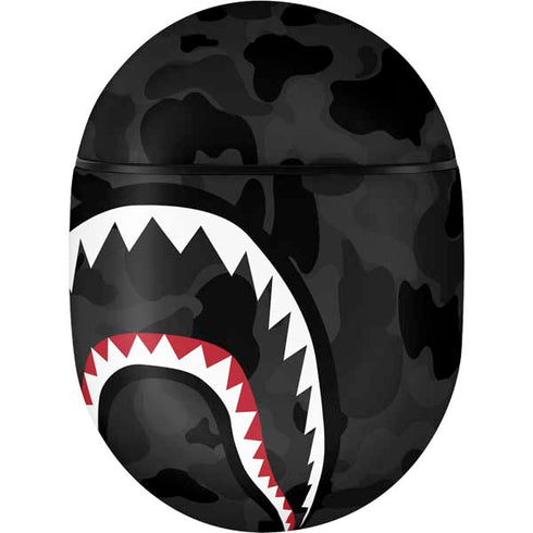 Shark Teeth Grey Street Camo Google Pixel Buds Skin