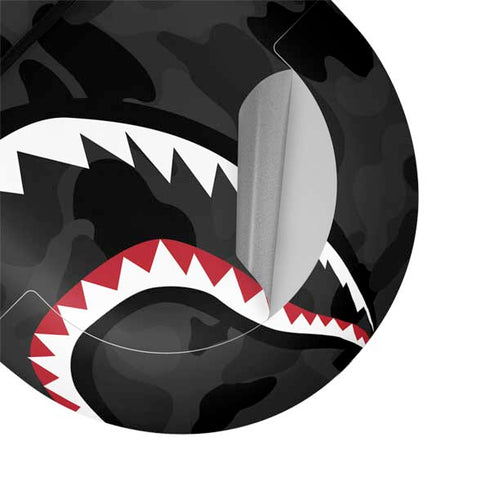 Shark Teeth Grey Street Camo Google Pixel Buds Skin