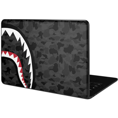 Shark Teeth Grey Street Camo Google Pixelbook Go Skin