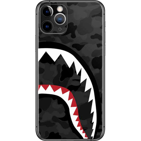 Shark Teeth Grey Street Camo iPhone 11 Pro Skin