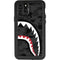 Shark Teeth Grey Street Camo iPhone 11 Pro Waterproof Case