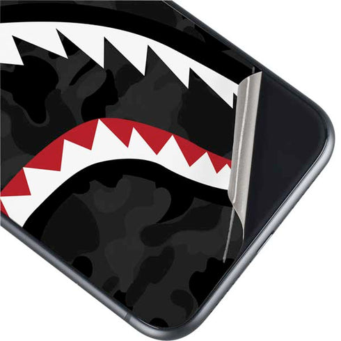 Shark Teeth Grey Street Camo iPhone 11 Skin