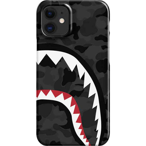 Shark Teeth Grey Street Camo iPhone 12 Mini Lite Case