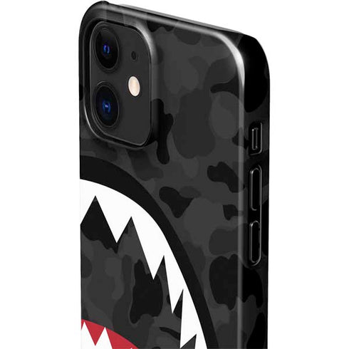 Shark Teeth Grey Street Camo iPhone 12 Mini Lite Case