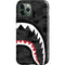 Shark Teeth Grey Street Camo iPhone 12 Pro Impact Case
