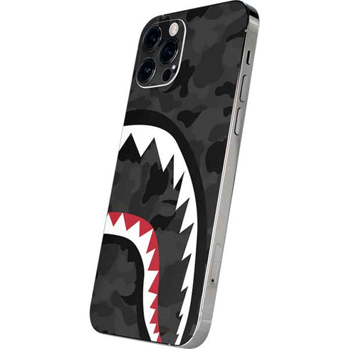 Shark Teeth Grey Street Camo iPhone 12 Pro Max Skin