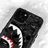 Shark Teeth Grey Street Camo iPhone 13 Mini Waterproof Case