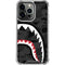 Shark Teeth Grey Street Camo iPhone 13 Pro Clear Case
