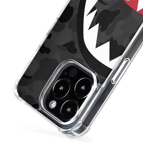 Shark Teeth Grey Street Camo iPhone 13 Pro MagSafe Case