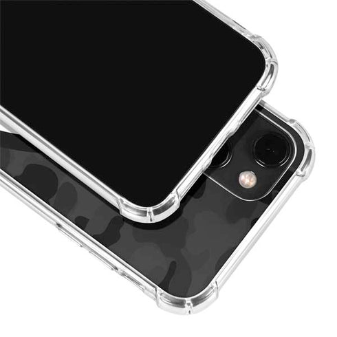 Shark Teeth Grey Street Camo iPhone 14 Plus Clear Case