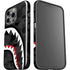 Shark Teeth Grey Street Camo iPhone 15 Pro Impact Case