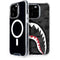 Shark Teeth Grey Street Camo iPhone 15 Pro MagSafe Case