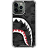 Shark Teeth Grey Street Camo iPhone 14 Pro Max Clear Case