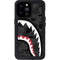 Shark Teeth Grey Street Camo iPhone 14 Pro Max Waterproof Case