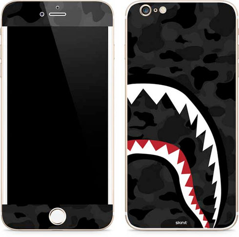 Shark Teeth Grey Street Camo iPhone 6/6s Plus Skin
