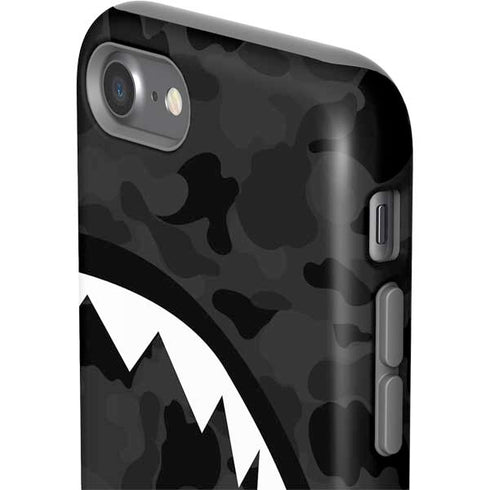 Shark Teeth Grey Street Camo iPhone SE (2nd & 3rd Gen) Pro Case