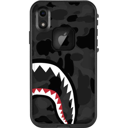 Shark Teeth Grey Street Camo LifeProof Fre iPhone Skin