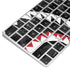 Shark Teeth Grey Street Camo Magic Keyboard Skin