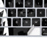 Shark Teeth Grey Street Camo Magic Keyboard Skin