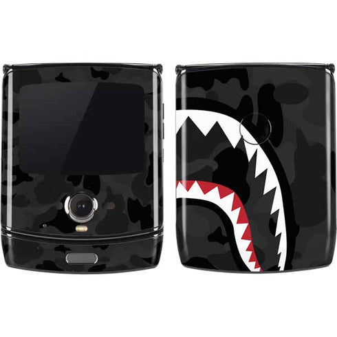 Shark Teeth Grey Street Camo Motorola RAZR Skin