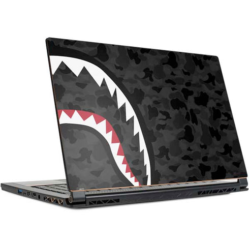 Shark Teeth Grey Street Camo MSI GS65 Stealth Laptop Skin