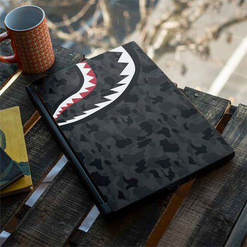 Shark Teeth Grey Street Camo MSI GS65 Stealth Laptop Skin