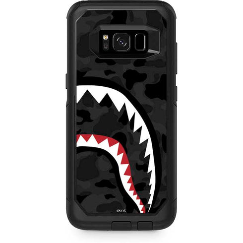 Shark Teeth Grey Street Camo Otterbox Commuter Galaxy Skin