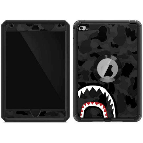 Shark Teeth Grey Street Camo Otterbox Defender iPad Skin