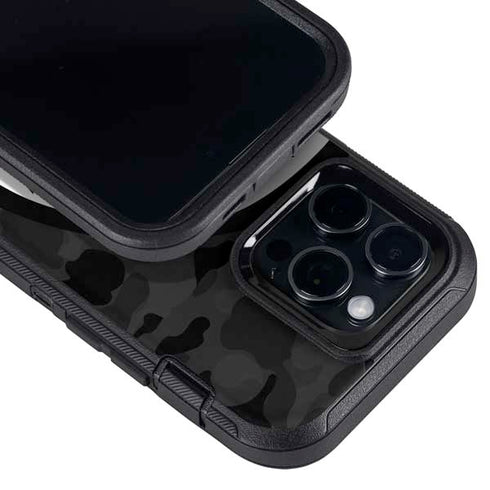 Shark Teeth Grey Street Camo Otterbox Defender iPhone Skin