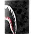 Shark Teeth Grey Street Camo PS5 Console Skin