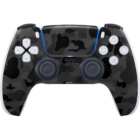 Shark Teeth Grey Street Camo PS5 Controller Skin