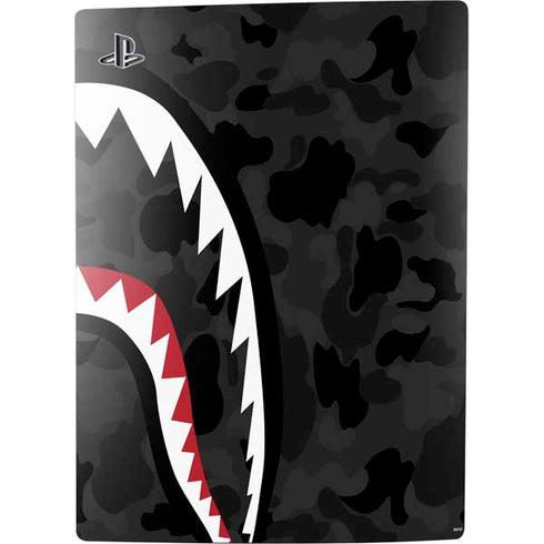 Shark Teeth Grey Street Camo PS5 Digital Edition Console Skin
