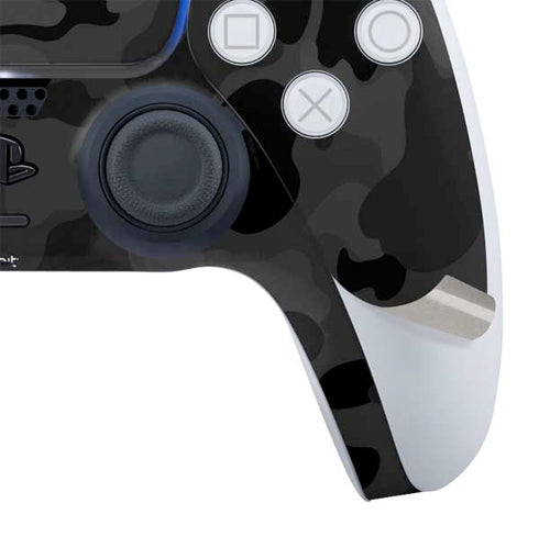 Shark Teeth Grey Street Camo PS5 Slim Digital Edition Bundle Skin