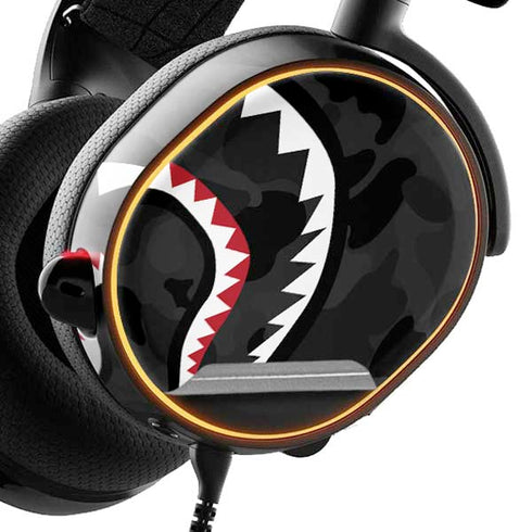 Shark Teeth Grey Street Camo SteelSeries Arctis 3 Skin