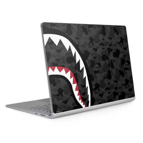 Shark Teeth Grey Street Camo Surface Book 2 13.5in Skin
