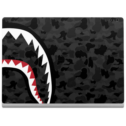 Shark Teeth Grey Street Camo Surface Book 2 13.5in Skin
